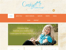 Tablet Screenshot of carolynscarborough.com
